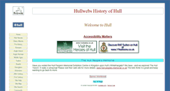 Desktop Screenshot of hullwebs.co.uk