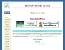 Tablet Screenshot of hullwebs.co.uk